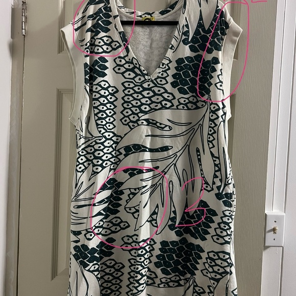 Kealopiko Ulu Fleece Beach Cover Up- Size L - Picture 3 of 9